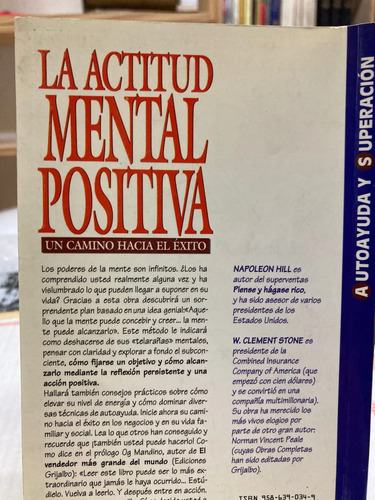 La Actitud Mental Positiva - Napoleon Hill