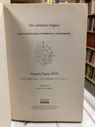 Guía Holística Para El Embarazo Y El Nacimiento - Deepak C.