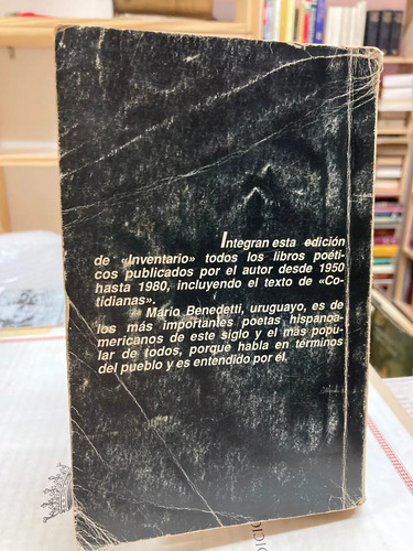 Inventario Poesía Completa 1950-1980 - Mario Benedetti