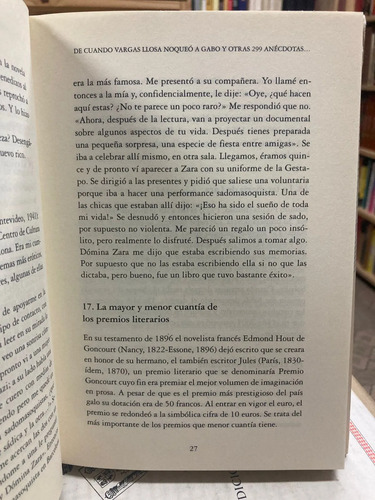 De Cuando Vargas Llosa Noqueó A Gabo - Luis Fernandez Zurin