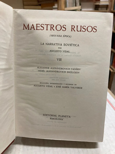 producto_639279761513056066_2 Maestros Rusos Viii - Alexandr Alexándrovich