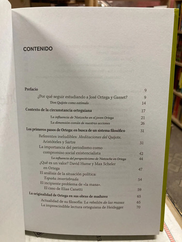 Ortega Y Gasset Pensar La Circunstancia - C.j. González S.