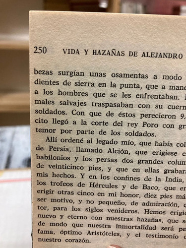 Vida Y Hazañas De Alejandro De Macedonia - Pseudo Calistenes