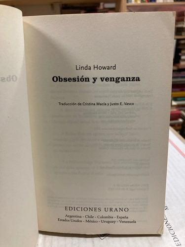 Obsesión Y Venganza - Linda Howard