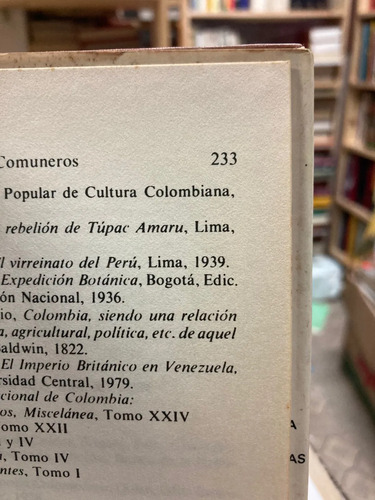 Los Comuneros En La Pre-revolución De Independencia