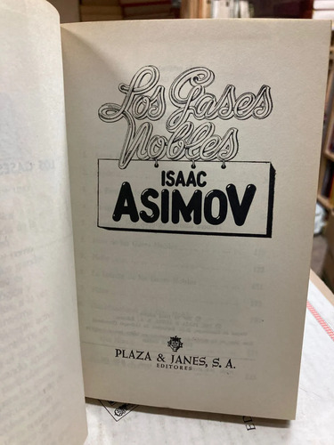 Los Gases Nobles - Isaac Asimov