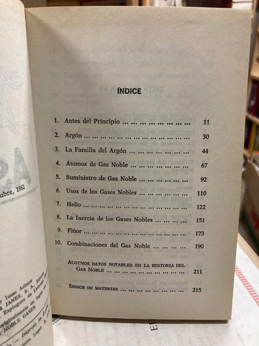 Los Gases Nobles - Isaac Asimov