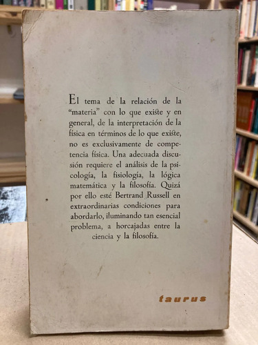 Análisis De La Materia - Bertrand Russell