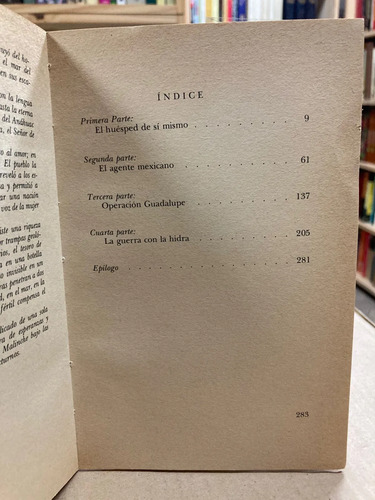 La Cabeza De Hidra - Carlos Fuentes