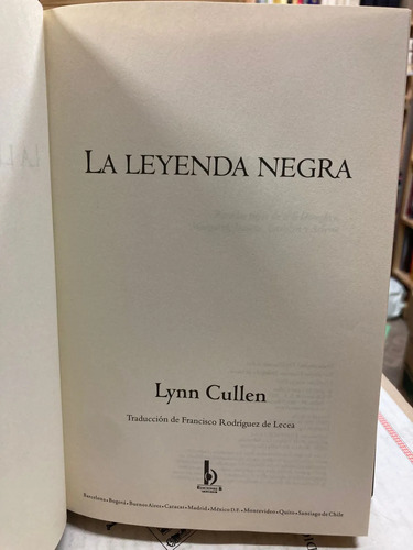 La Leyenda Negra - Lynn Cullen