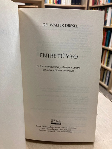 Entre Tu Y Yo - Walter Dresel