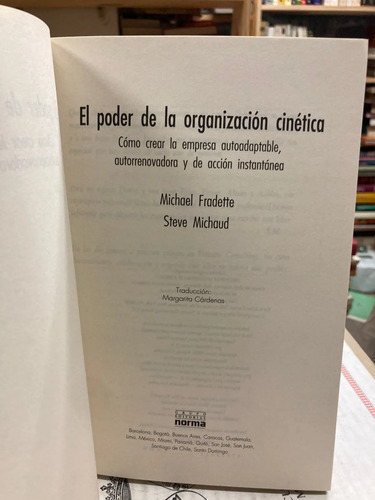 El Poder De La Organización Cinética - Michael Fradette