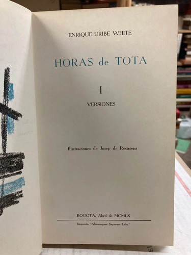 Horas De Tota I Versiones - Enrique Uribe White