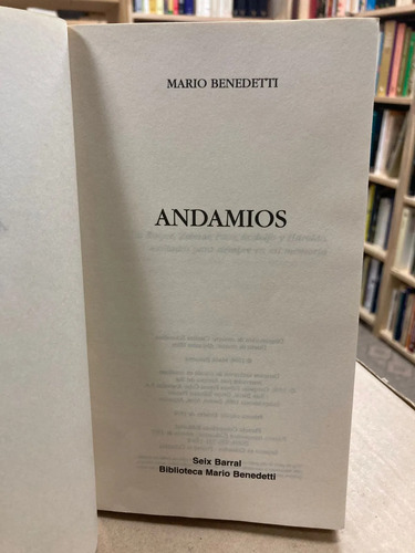 Andamios - Mario Benedetti