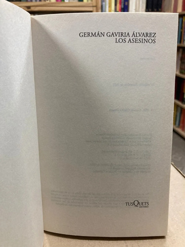 Los Asesinos - Germán Gaviria Álvarez