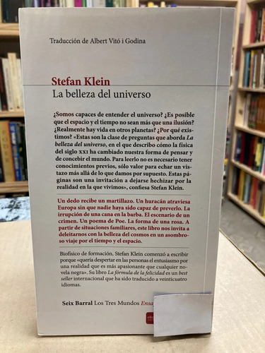 La Belleza Del Universo - Stefan Klein