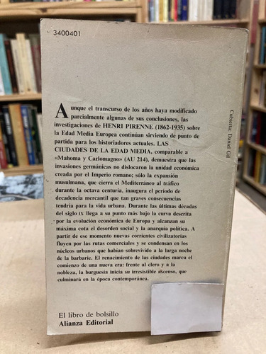 Las Ciudades De La Edad Media - Henri Pirenne