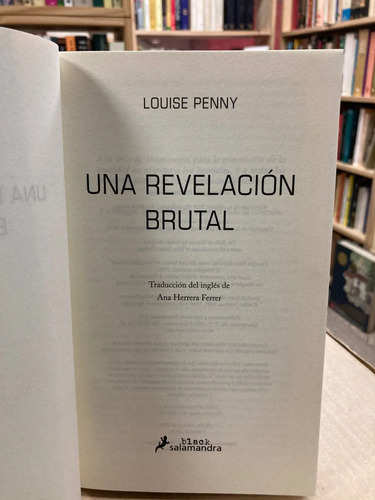 Una Revelación Brutal - Louise Penny