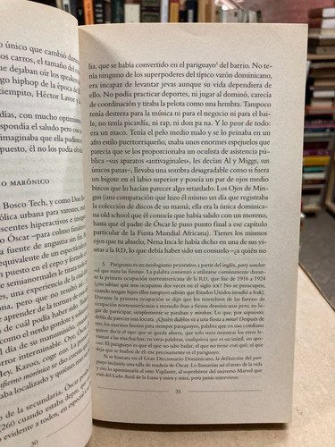 La Maravillosa Vida Breve De Óscar Wao - Junot Díaz