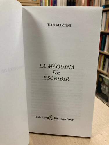 producto_639279778299963431_1 La Máquina De Escribir - Juan Martini