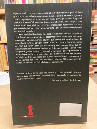 El Paseante De Cadáveres - Liao Yiwu