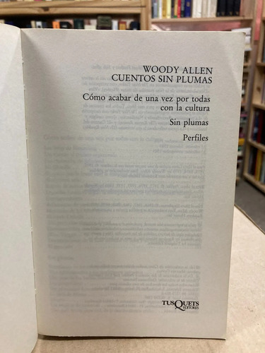 Cuentos Sin Plumas - Woody Allen