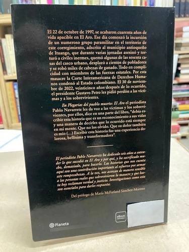 producto_639279779530073519_7 Plegarias Del Pueblo Muerto El Aro - Pablo Navarrete