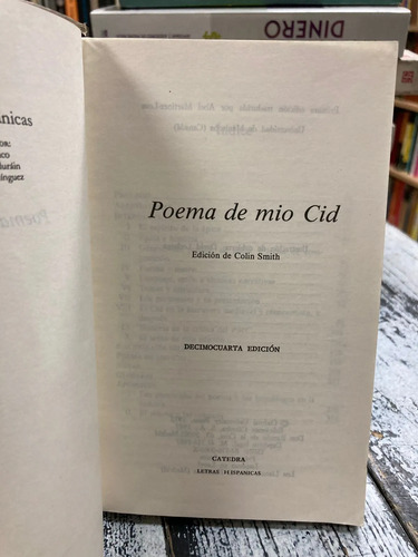 Poema De Mio Cid - Edición Colin Smith