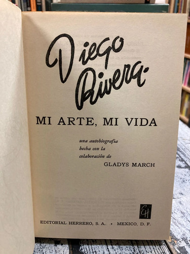 producto_639279781562440310_1 Diego Rivera Mi Arte, Mi Vida - En Colaboración Gladys March