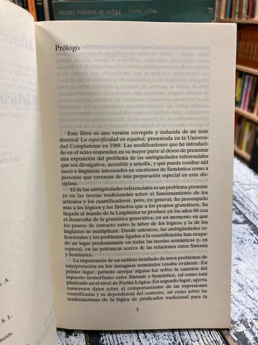 El Artículo Y La Referencia - Manuel Leonetti Jungl