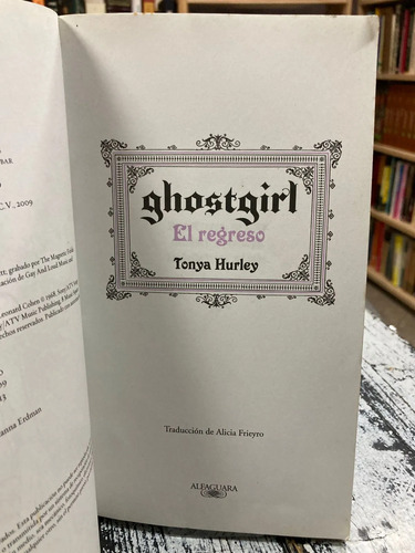 Ghostgirl El Regreso - Tonya Hurley