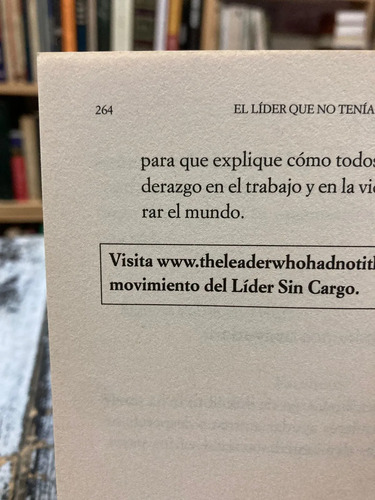 El Líder Que No Tenía Cargo - Robin Sharma