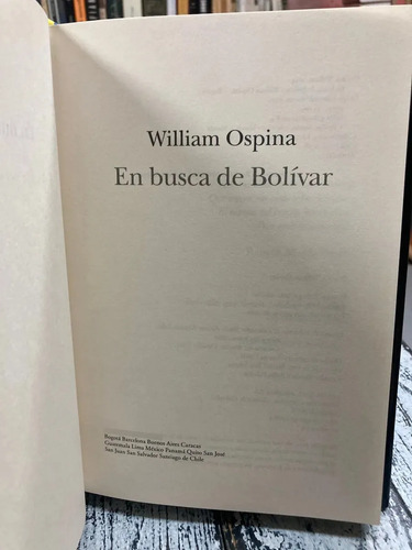producto_639279788061726545_1 En Busca De Bolívar - William Ospina