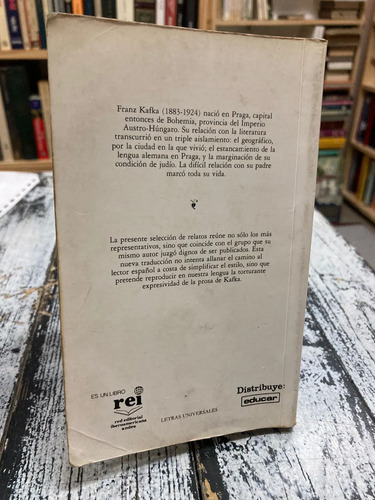 La Metamorfosis Y Otros Relatos - Franz Kafka
