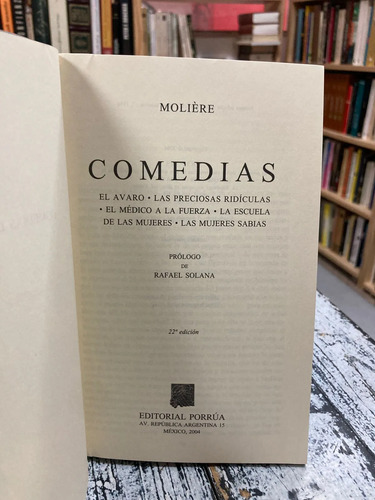 Comedias - Moliére