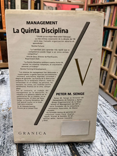 La Quinta Disciplina - Peter M. Senge
