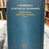 Unamuno: Cartas De Alemania - Pedro Rivas