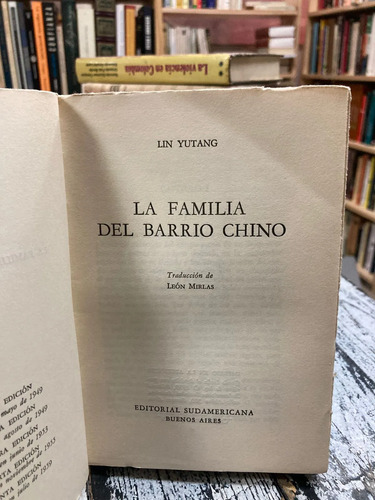 La Familia Del Barrio Chino - Lin Yutang