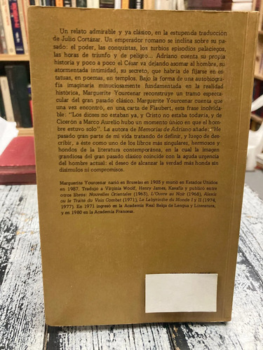 Memorias De Adriano - Marguerite Yourcenar