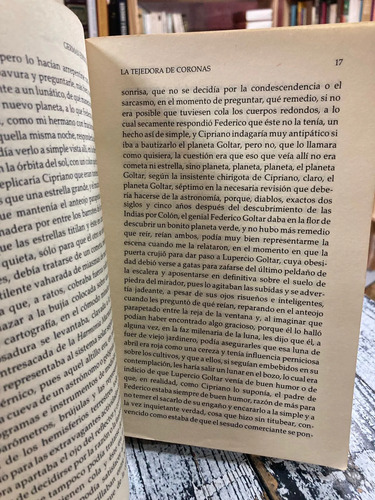 La Tejedora De Coronas - Germán Espinosa