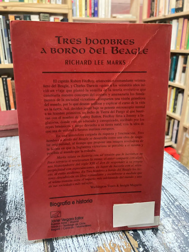 producto_639279799061485113_7 Tres Hombres A Bordo Del Beagle - Richard Lee Marks