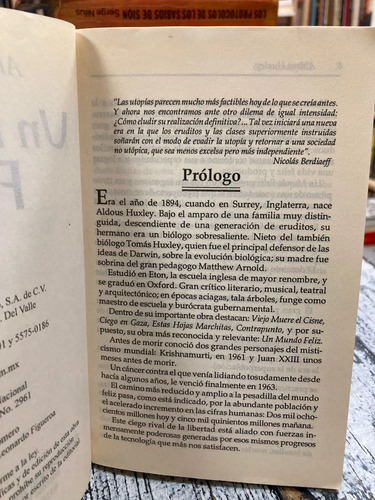 Un Mundo Feliz - Aldous Huxley