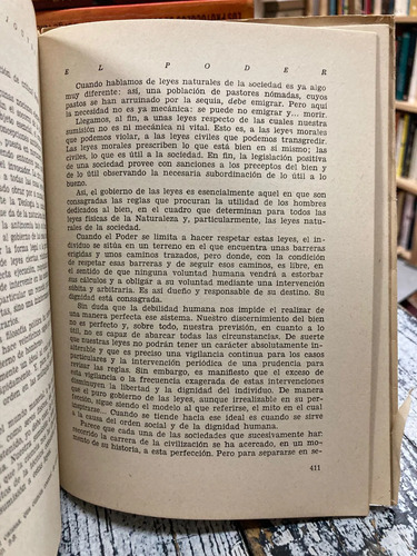 El Poder Historia Nacional De Su Crecimiento - Bertrand De J
