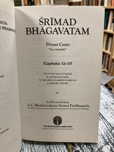 producto_639279802882543421_1 Srimad Bhagavatam Primer Canto Capítulos 12-15