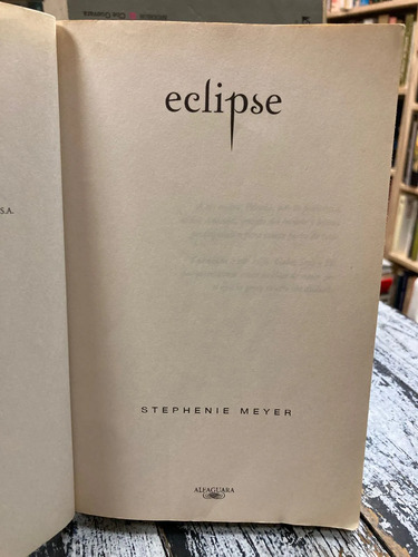 Eclipse - Stephenie Meyer