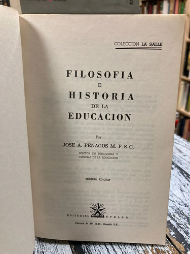 producto_639279806089969240_1 Filosofía E Historia De La Educación - José A. Penagos M.