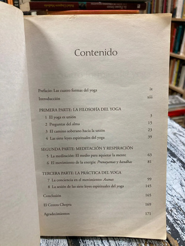 Las Siete Leyes Espirituales Del Yoga - Deepak Chopra