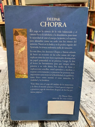 Las Siete Leyes Espirituales Del Yoga - Deepak Chopra