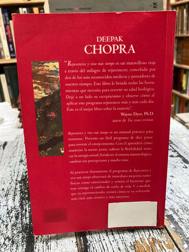Rejuvenezca Y Viva Más Tiempo - Deepak Chopra