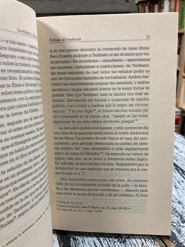 La Política - Aristóteles De Estagira